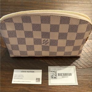 Louis Vuitton Damier Azur Cosmetic Pouch